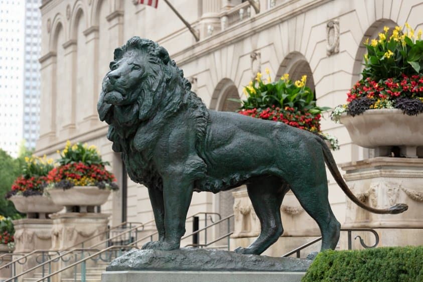 Lion (One of a Pair, South Pedestal) (1893)