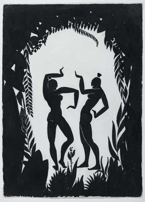 Dancing Figures, by Richard Bruce Nugent, c. 1935