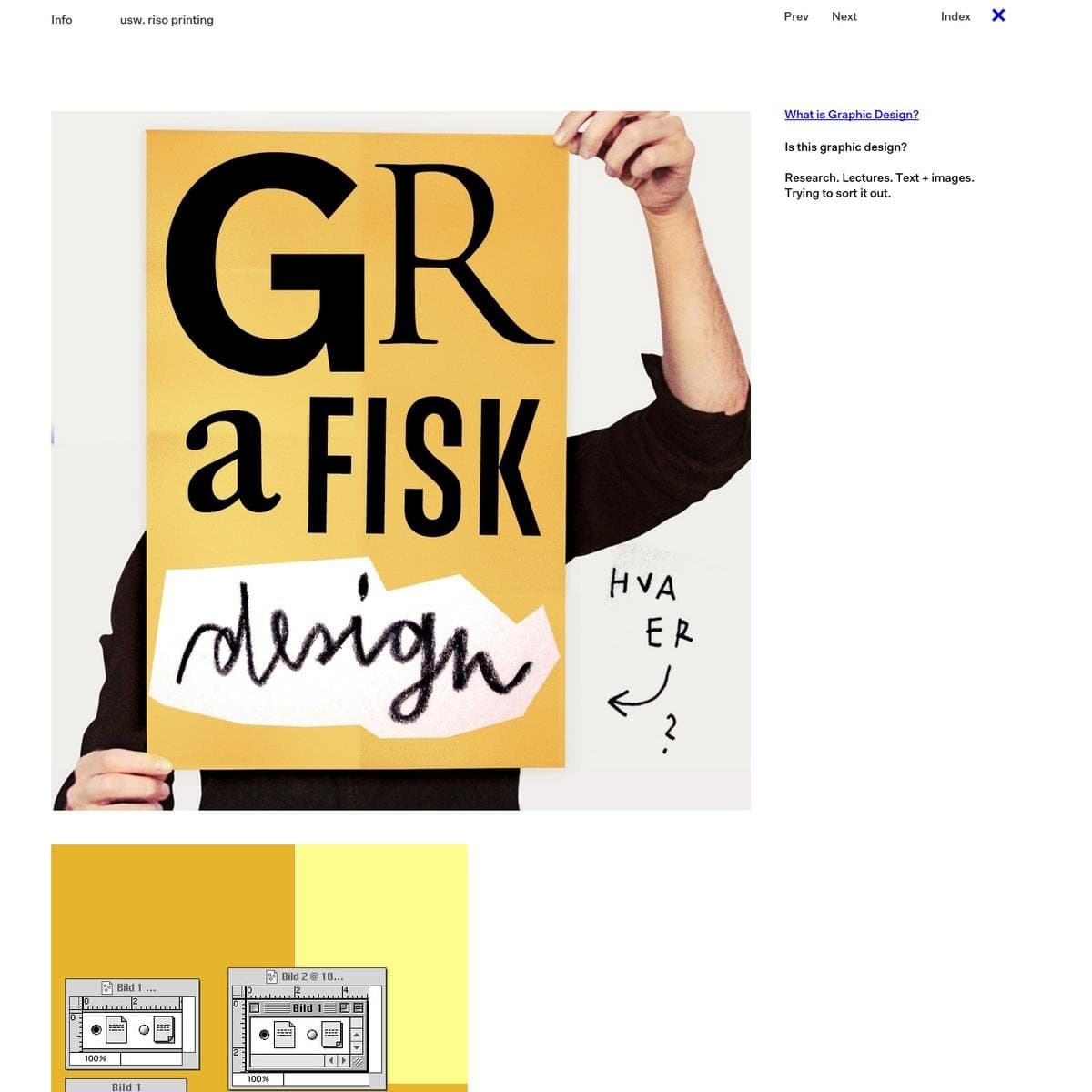 [⚠️ now defunct] What is Graphic Design?