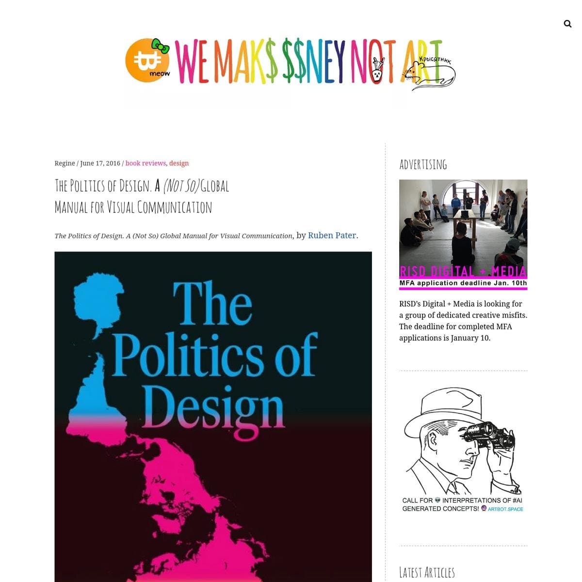 The Politics of Design. A (Not So) Global Manual for Visual Communication