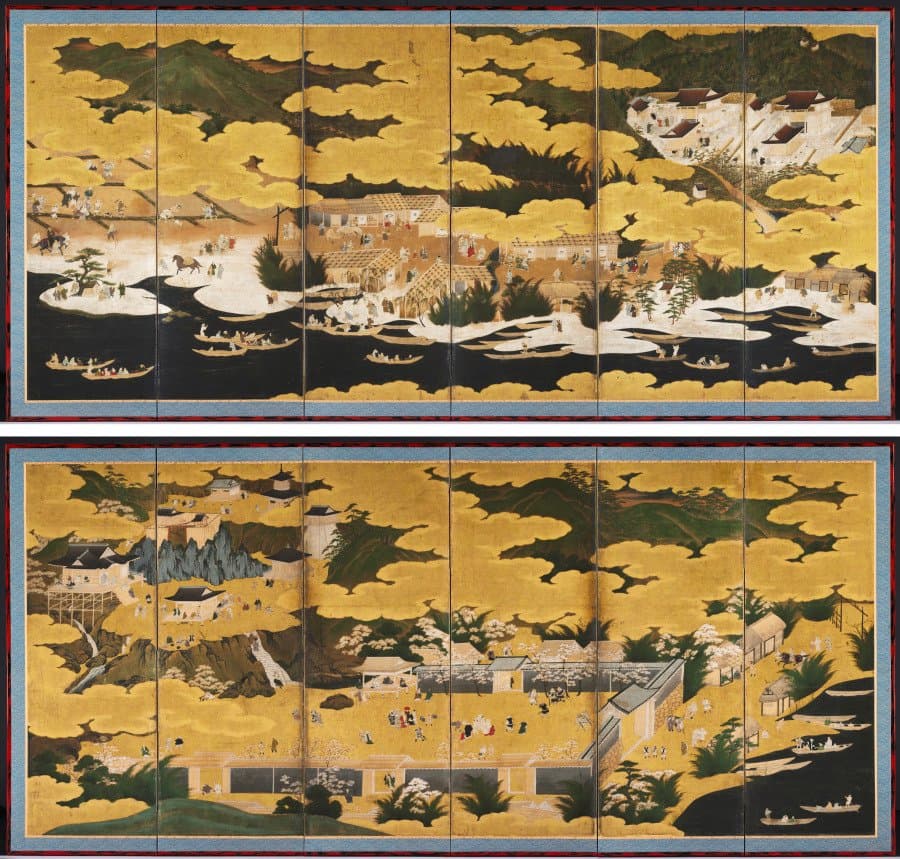 Famous Views of Ōmi (1660s–90s)