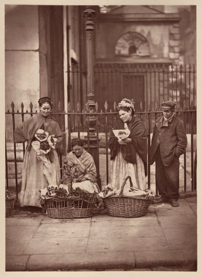 Covent Garden Flower Women (1877)