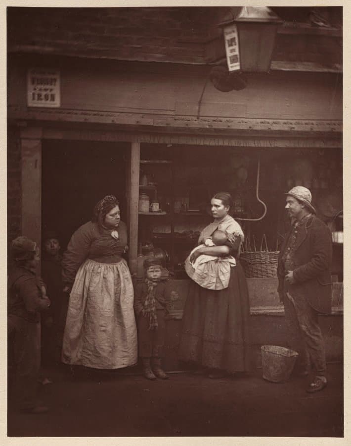 Sufferers from the Floods (1877)