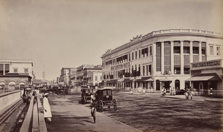 Calcutta. Old Court House Street (1863–70)
