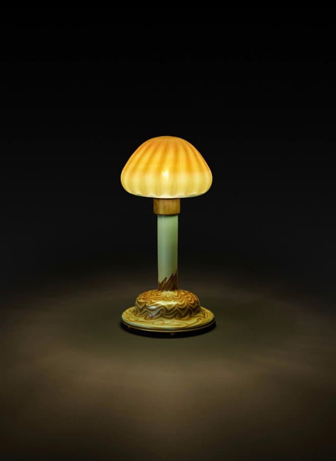 Mushroom Night Lamp (c. 1896–1902)