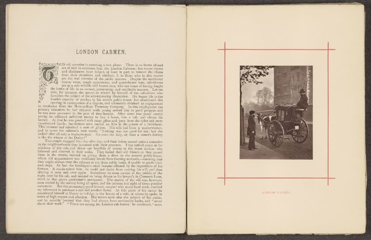 Huurkoetsiers in Londen