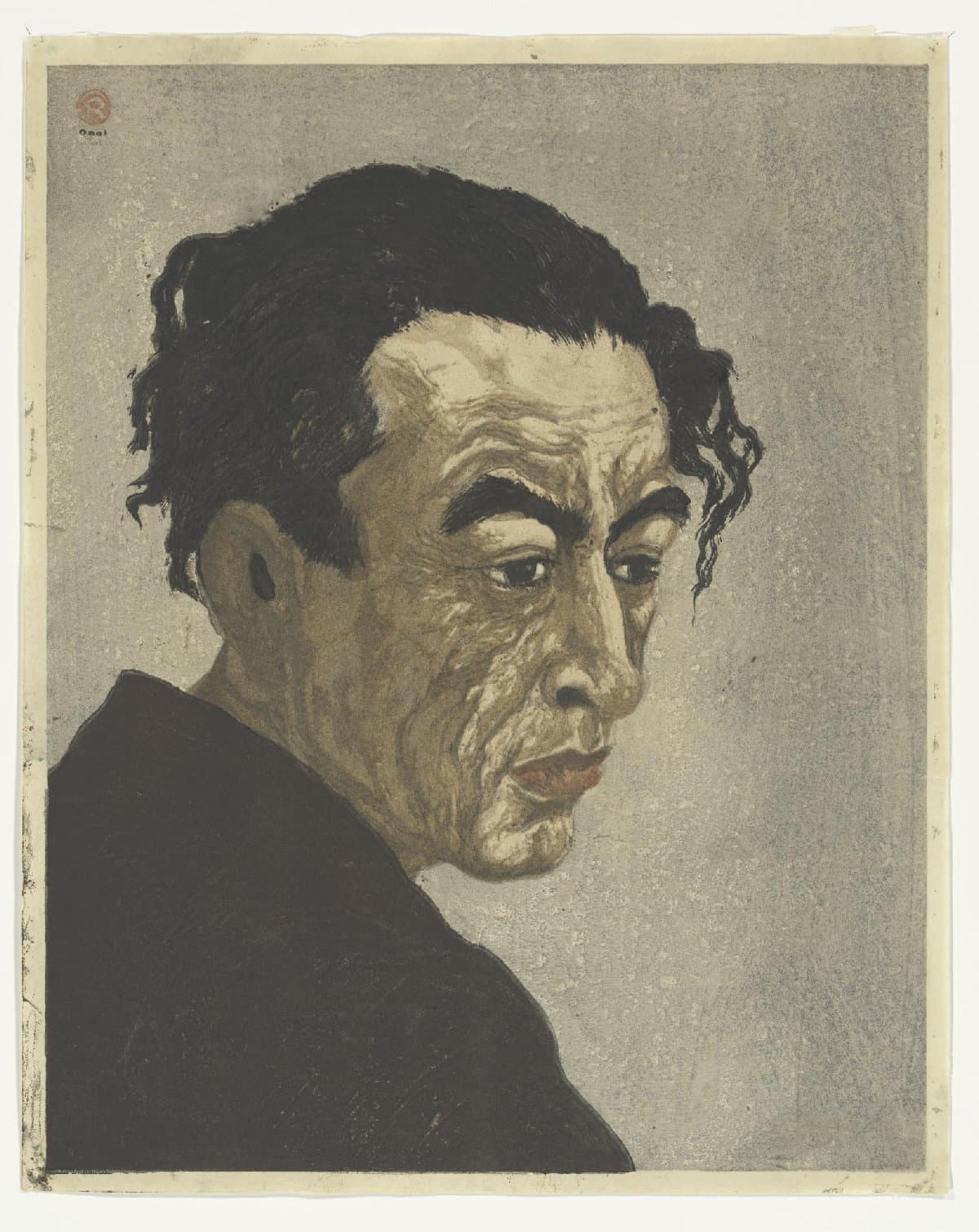 Portrait of Hagiwara Sakutarō (Author of The Iceland)