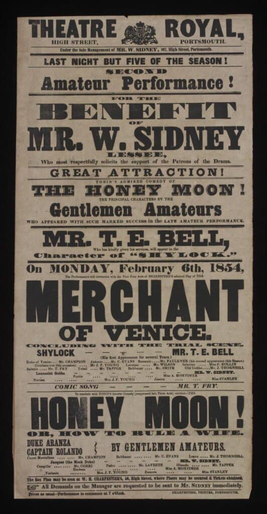 The Merchant of Venice (1854)