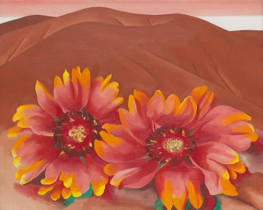 Red Hills with Flowers (1937)