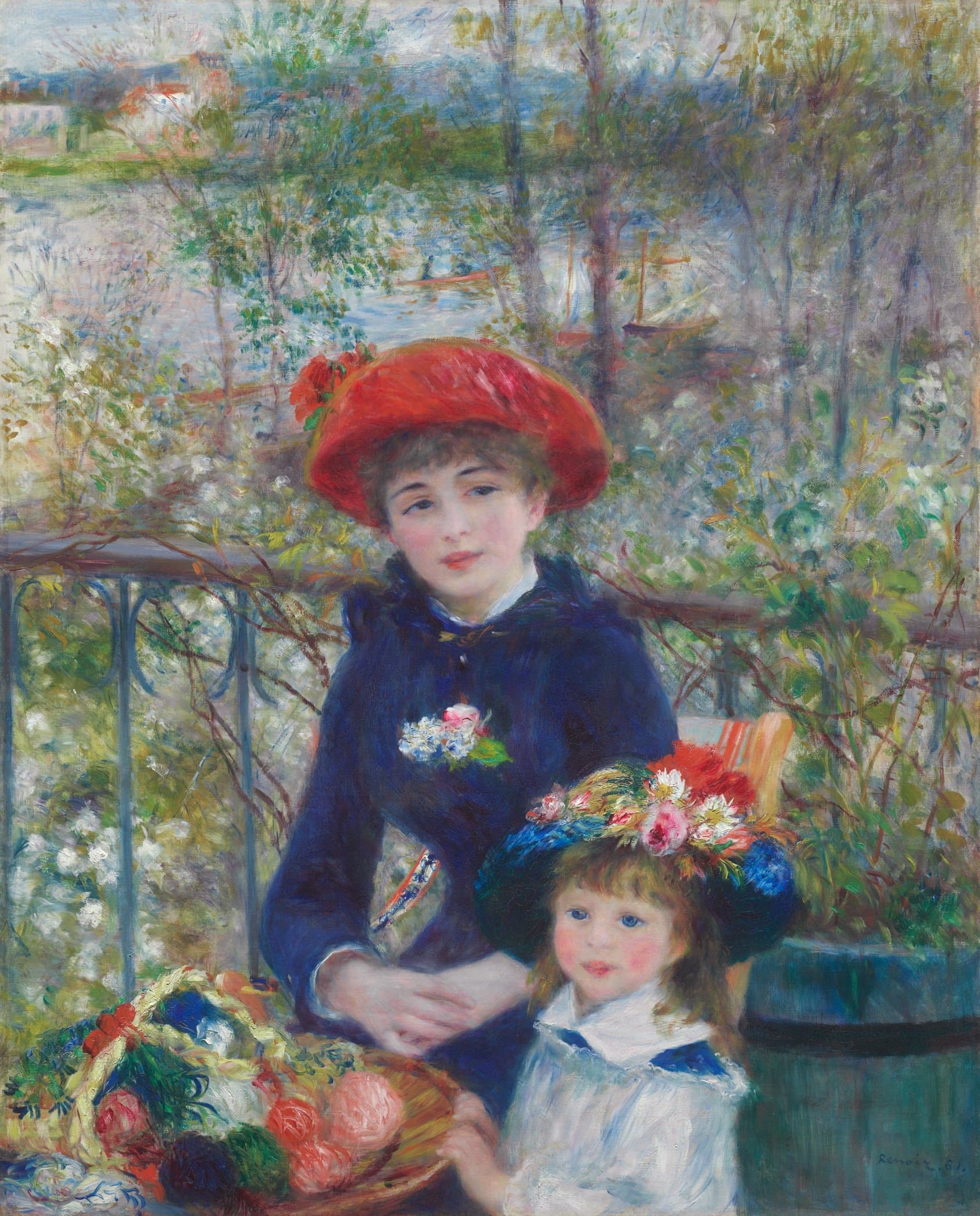 Two Sisters (On the Terrace) (1881)