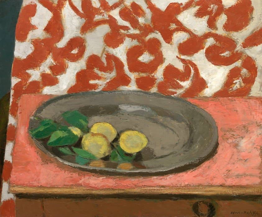 Lemons on a Pewter Plate (1926)
