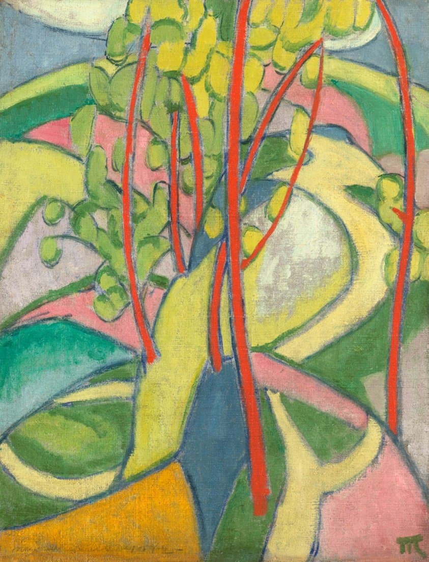 Landscape (recto) (1911–12)