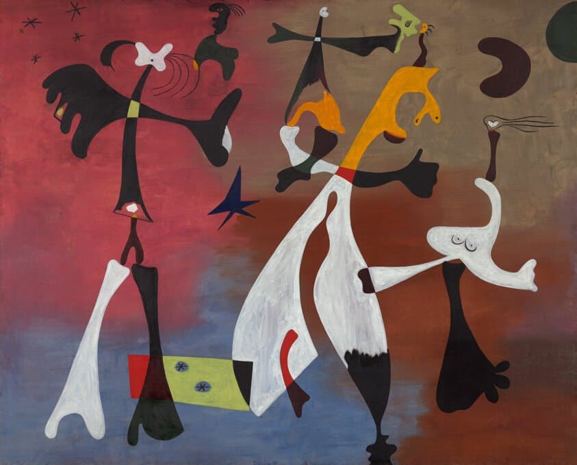 Painting (Figures with Stars) (1933)