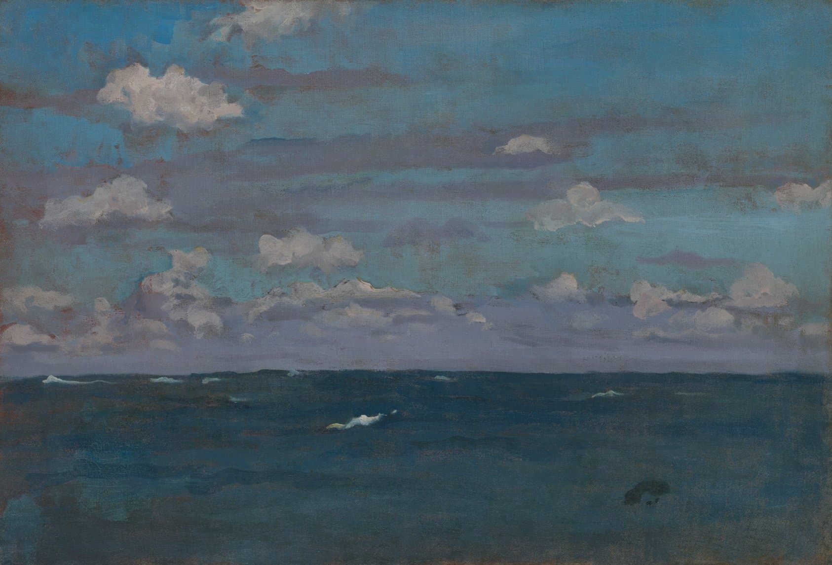 Violet and Silver—The Deep Sea (1893)