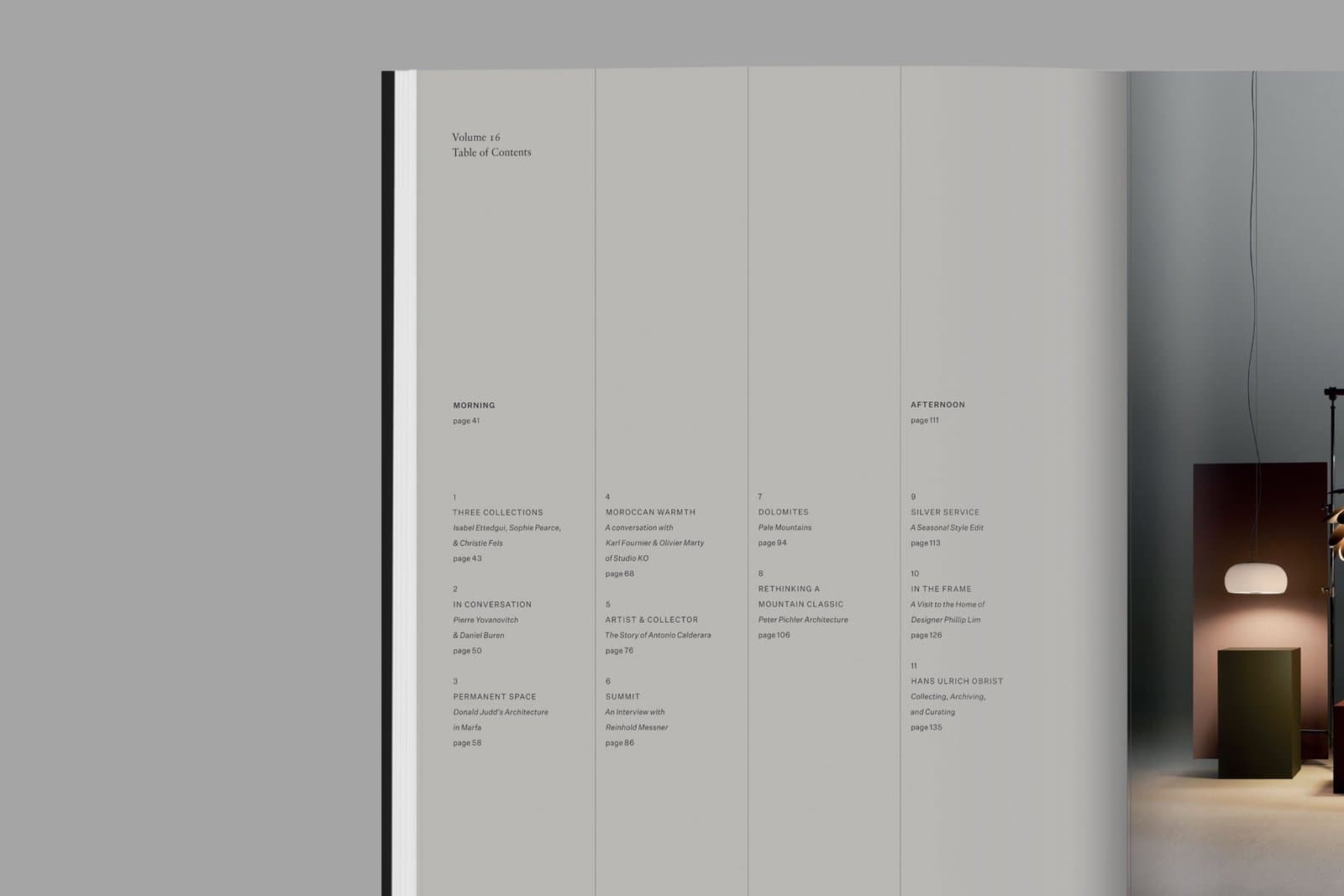 Cereal Magazine redesign by Faculty