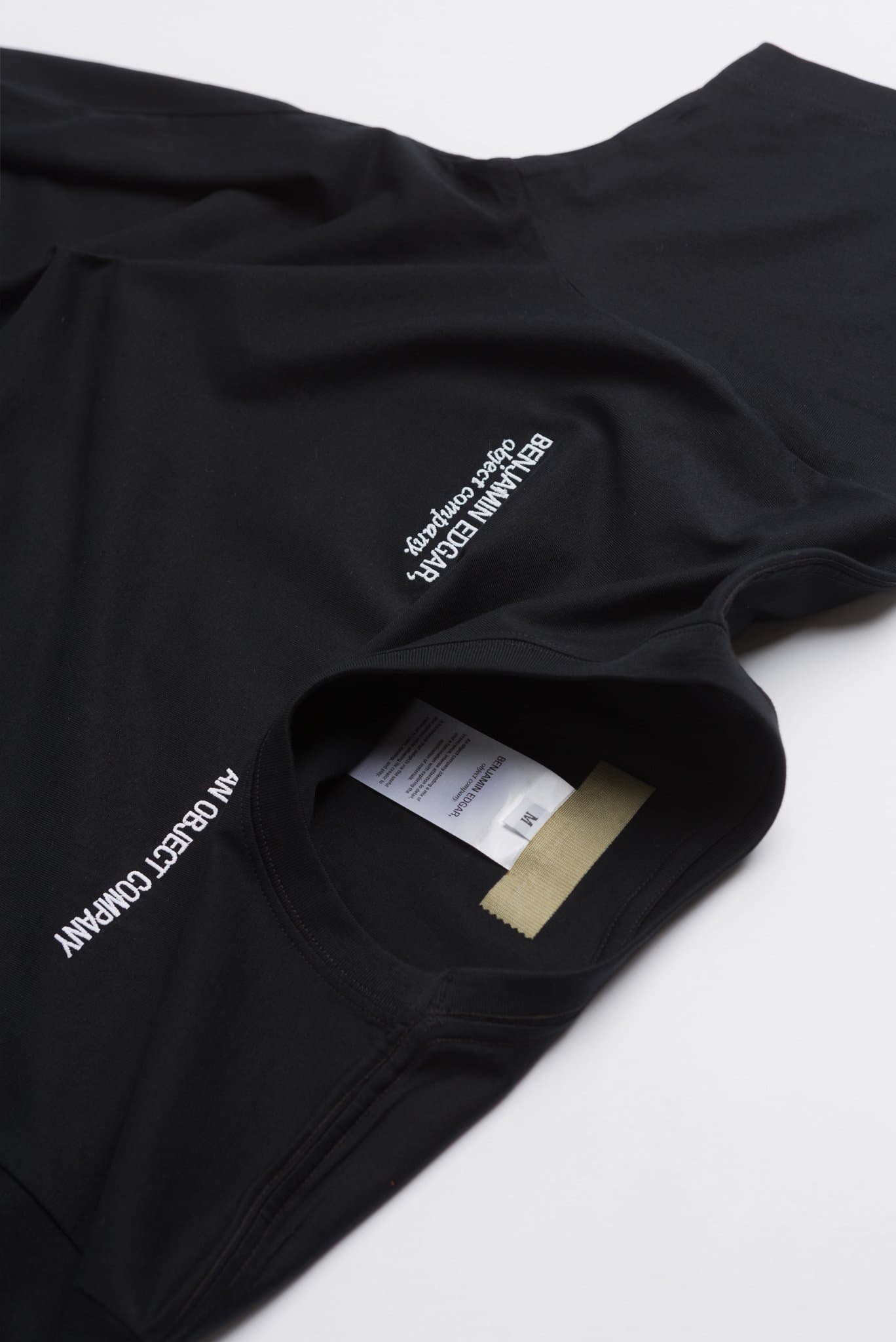 “All The Way Through” #1 Embroidered Simple T-Shirt – BENJAMIN EDGAR, or whatever.