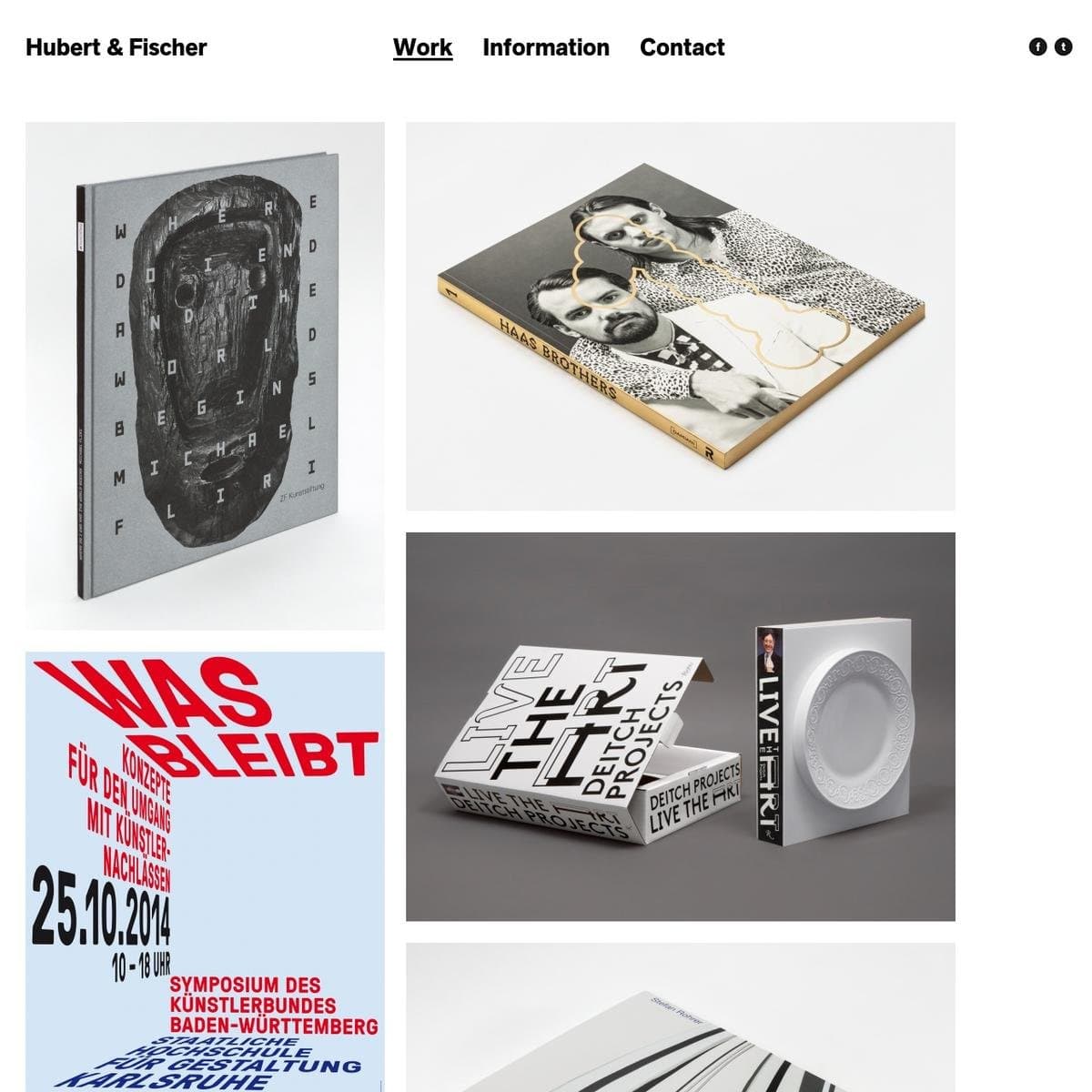 Hubert &amp; Fischer - Work | Graphic Design, Art Direction, Visual Communication