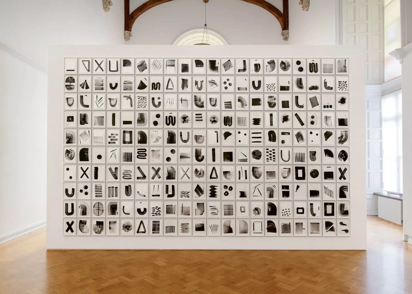 Installation View, Torkwase Dyson, Hall Art Foundation