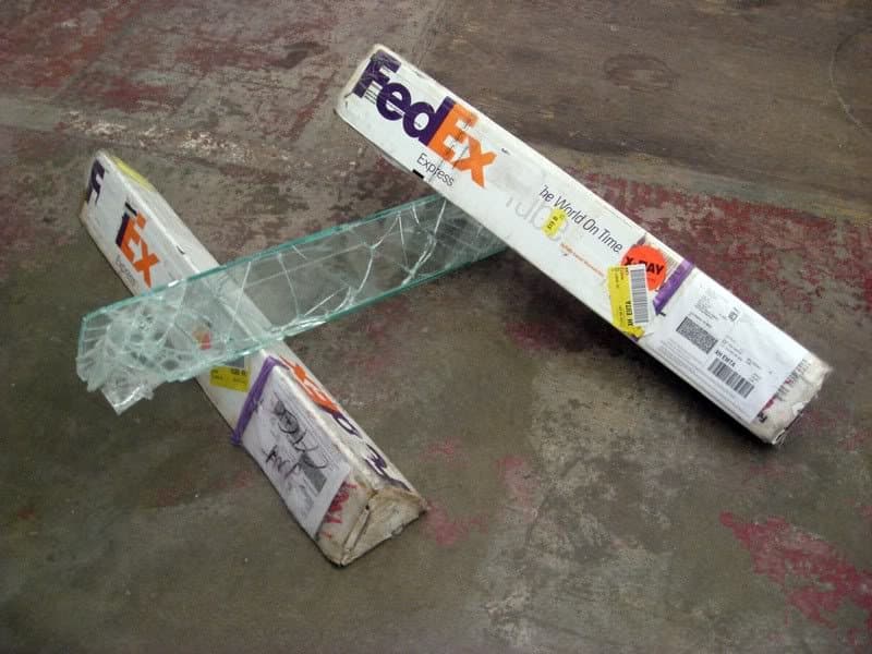 Walead Beshty, Fedex Boxes, 2008