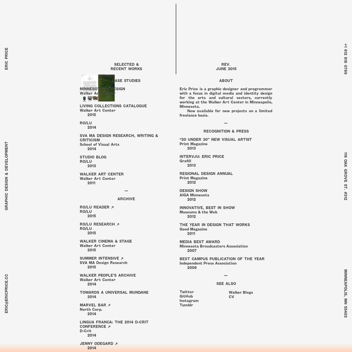 Eric Price - Graphic Design &amp; Development