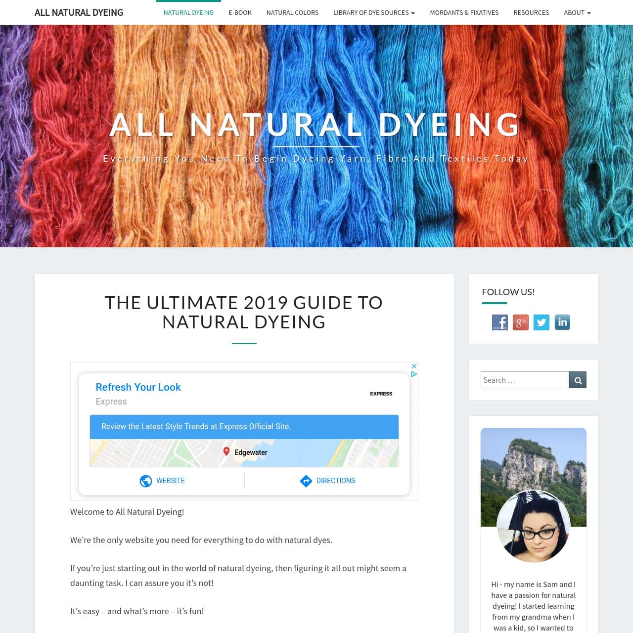 Natural Dyeing - Everything you need to know