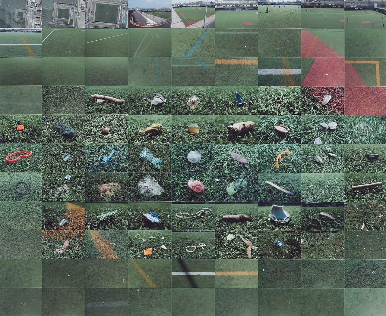 Gabriel Orozco, Astroturf Constellation, 2012