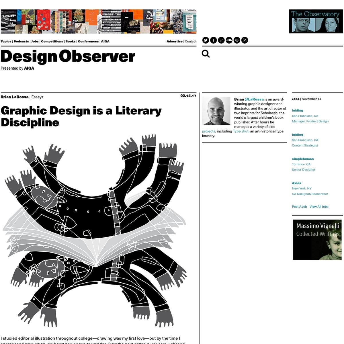 Graphic Design is a Literary Discipline