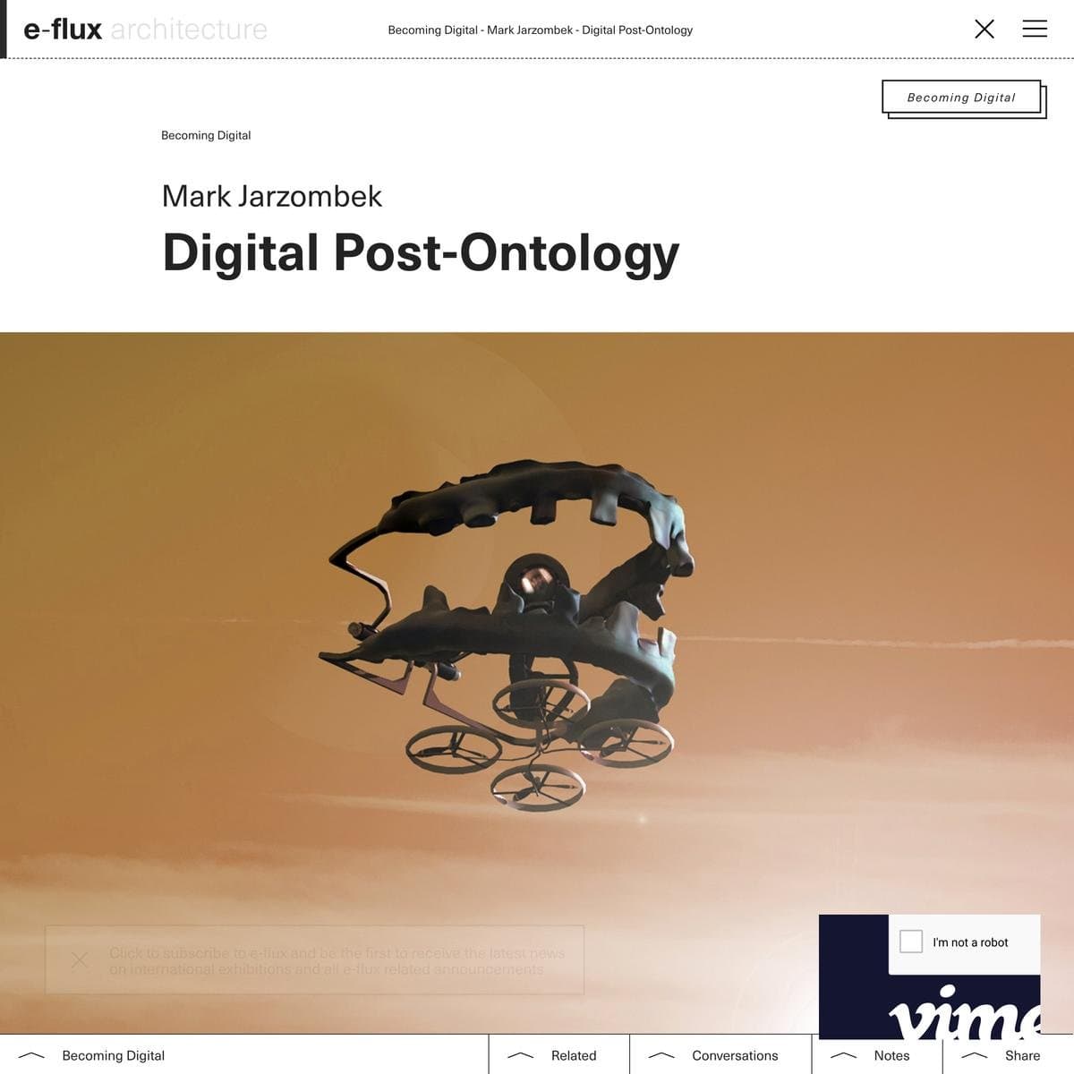 Digital Post-Ontology