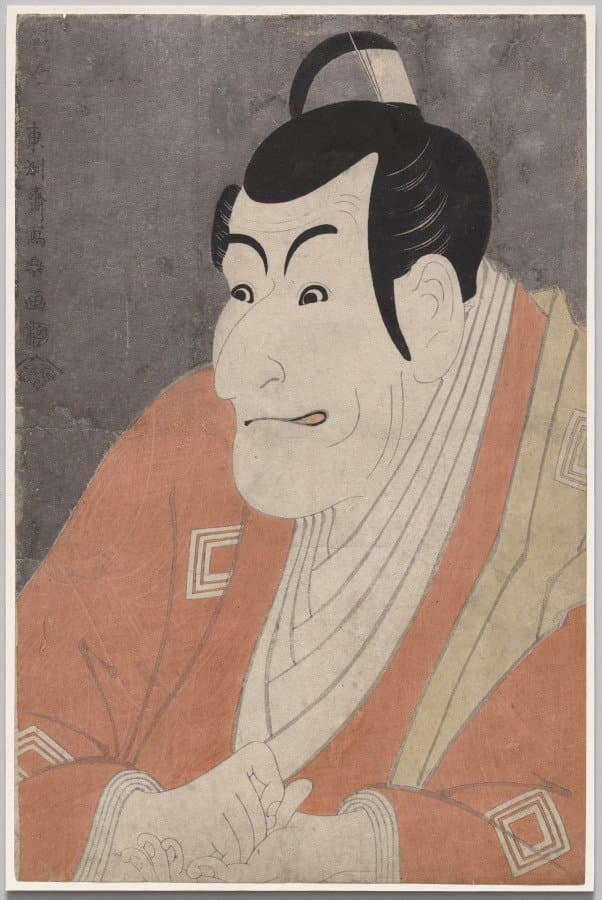 Ichikawa Ebizō IV (Danjurō) as Takemura Sadanoshin in The Loving Wife's Parti-Colored Reins (1794)