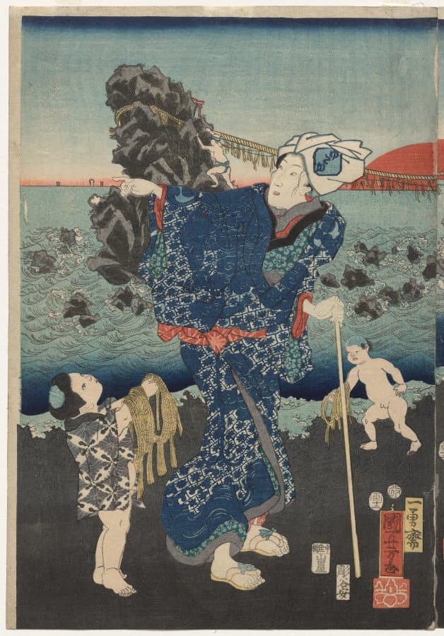 Splendid View at Futamigaura Bay (1854)