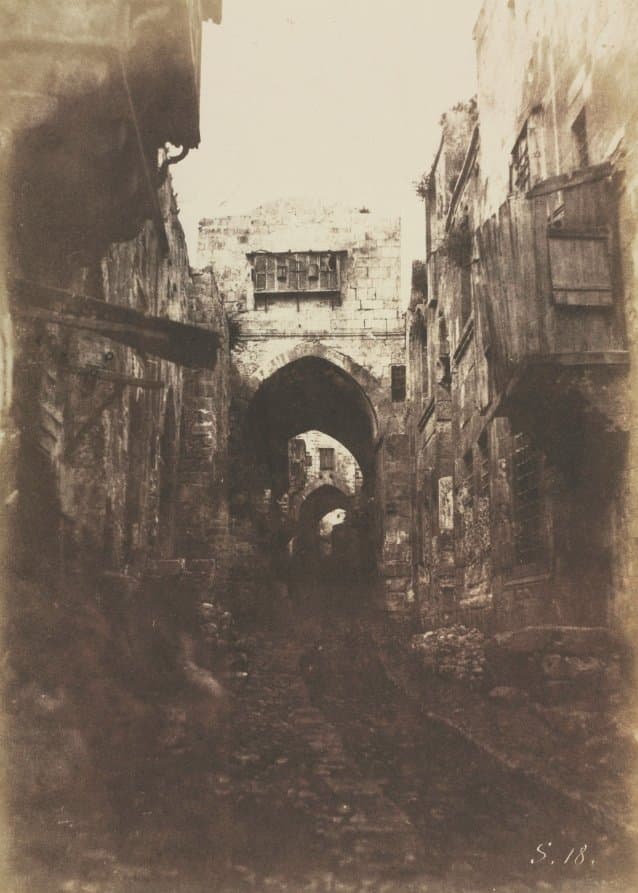 Street in the Arab Quarter, Jerusalem (1854)