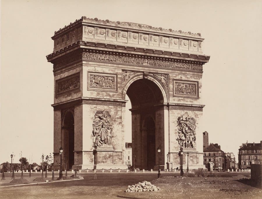 Arc de Triomphe de l'Etoile, Paris (c. 1860s)