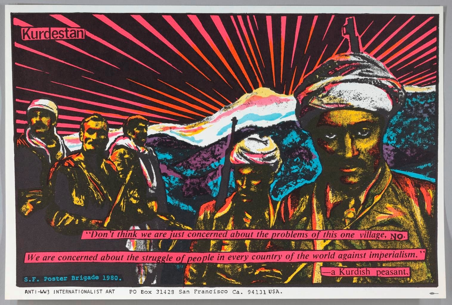 Kurdsetan/"Don't think we are just concerned about the problems of this one village, No. We are concerned with the struggle of people in every country of the world against imperialism." - a Kurdish Peasant (1980)