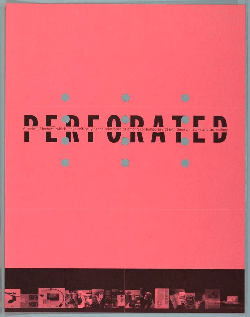Poster for "Perforated: a (1994)