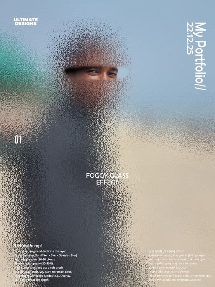 foggy glass effect