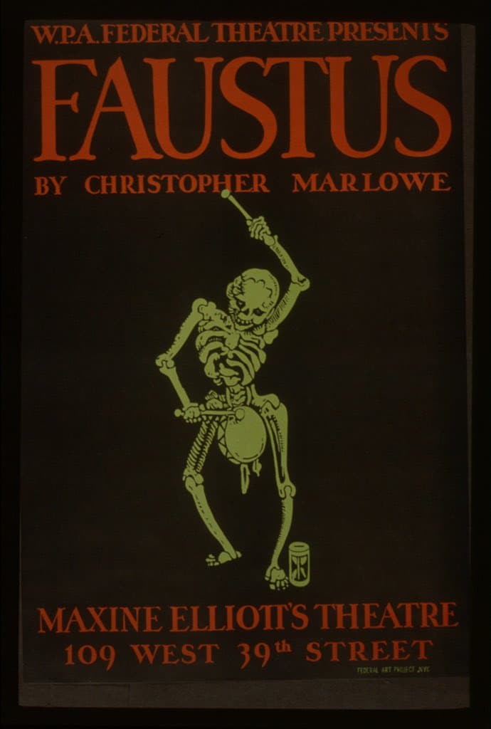 W.P.A. Federal Theatre Presents "Faustus" by Christopher Marlowe (1990-01-01)