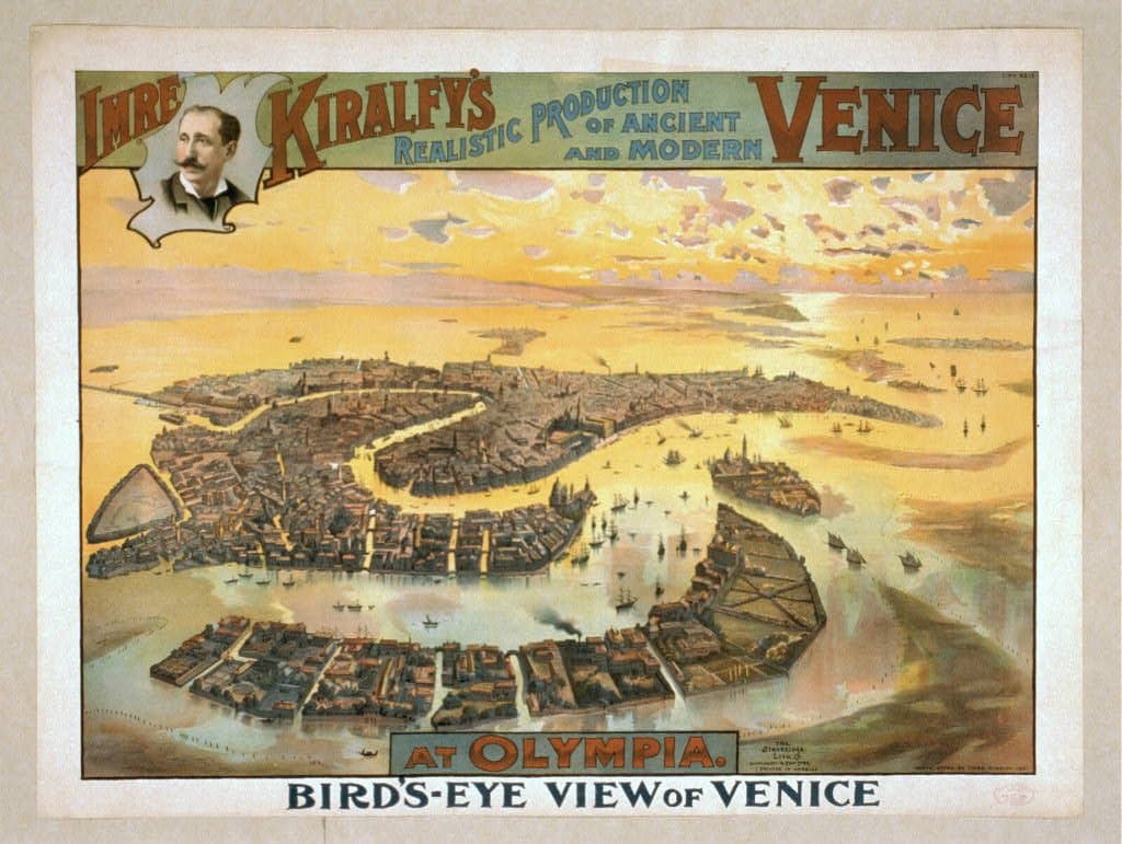 Imre Kiralfy's realistic production of ancient and modern Venice at Olympia (1891-01-01)