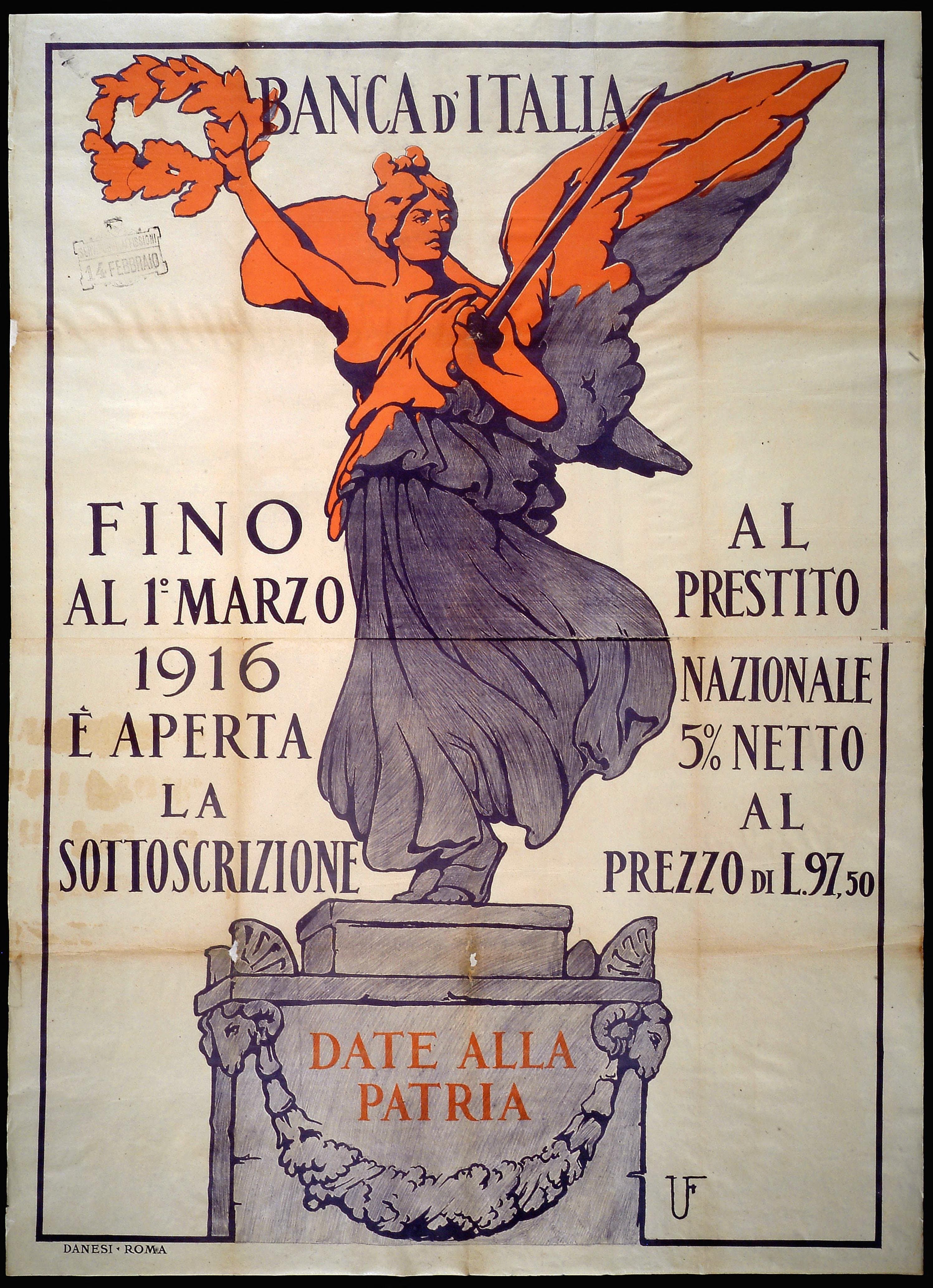 Give to the Nation: Subscription to the National Loan is Open until 1 March 1916. (1916-01-01)