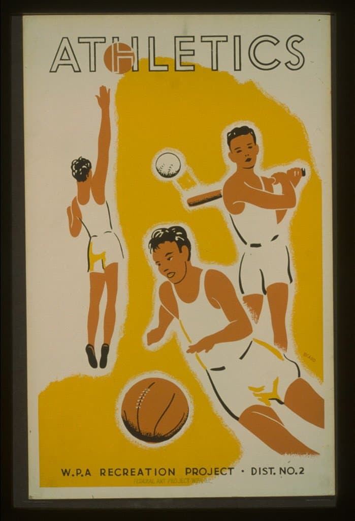 Athletics--WPA recreation project, Dist. No. 2 (1939-01-01)