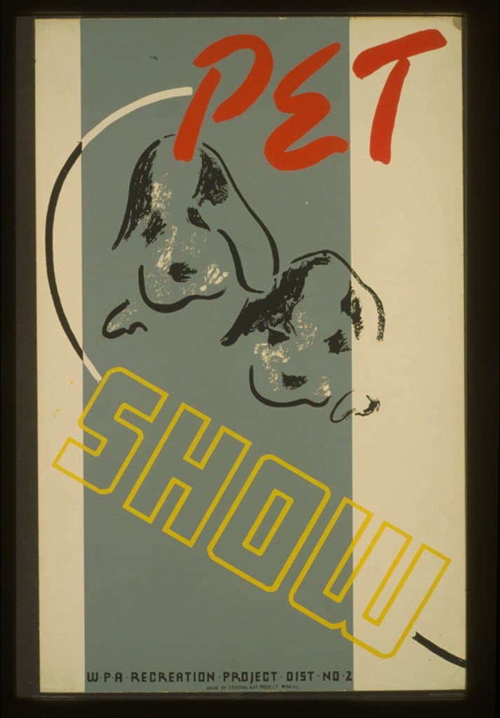 Pet show - WPA recreation project, Dist. No. 2 (1936-01-01)