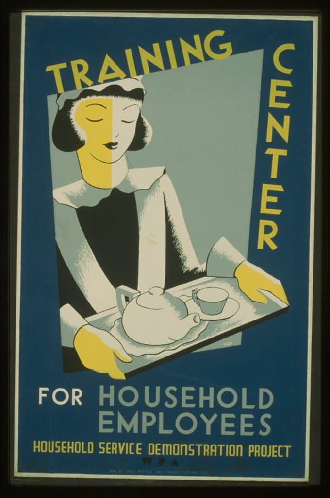 Training center for household employees--Household Service Demonstration Project, W.P.A. (1936-01-01)