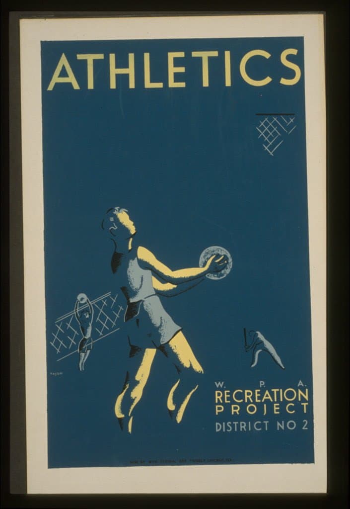 Athletics--W.P.A. recreation project, Dist. No. 2 (1936-01-01)