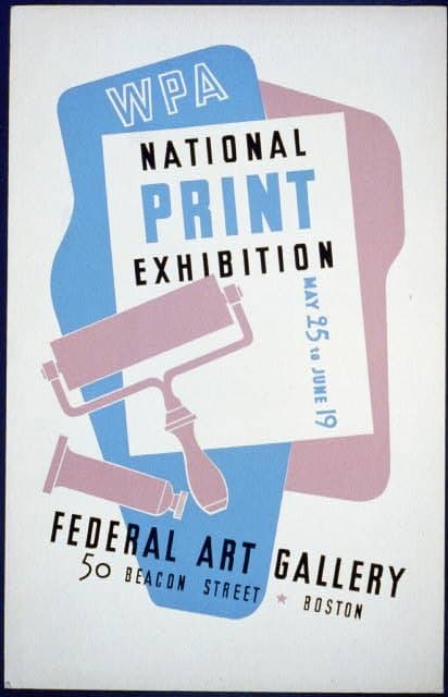 WPA national print exhibition, Federal Art Gallery (1936-01-01)