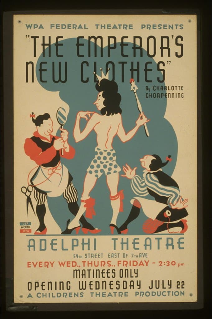 WPA Federal Theatre presents "The emperor's new clothes" by Charlotte Chorpenning (1936-01-01)