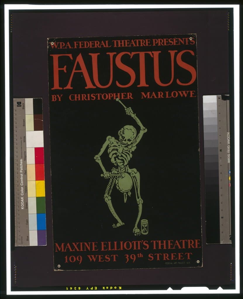 W.P.A. Federal Theatre Presents "Faustus" by Christopher Marlowe (1936-01-01)