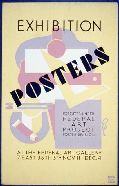 Posters exhibition Executed under Federal Art Project poster division. (1936-01-01)
