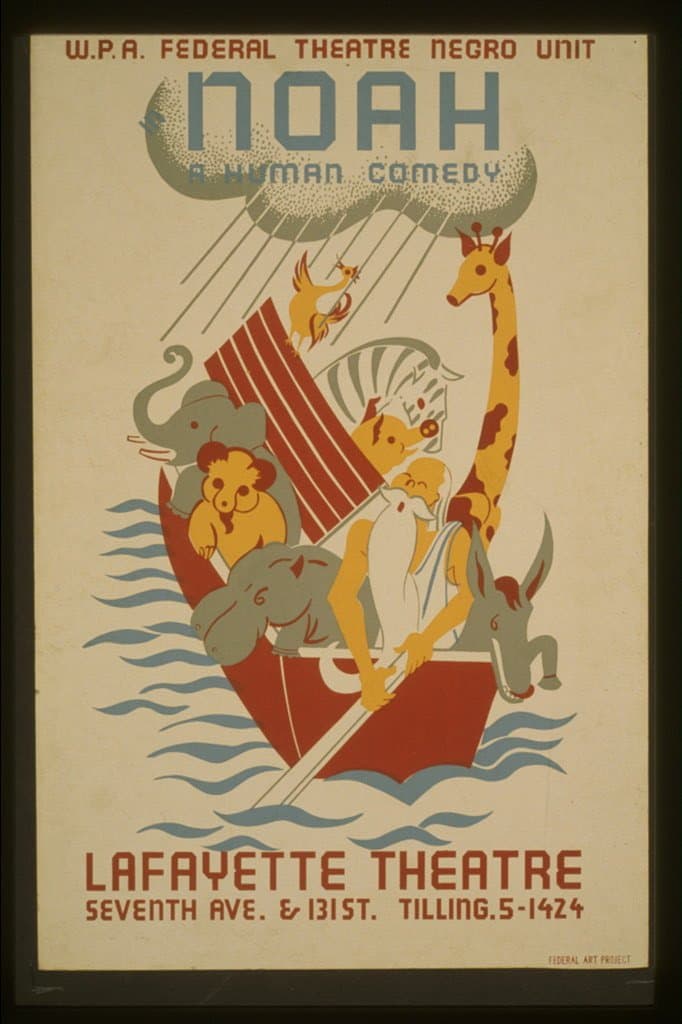 W.P.A. Federal Theatre Negro Unit in "Noah" a human comedy (1936-01-01)
