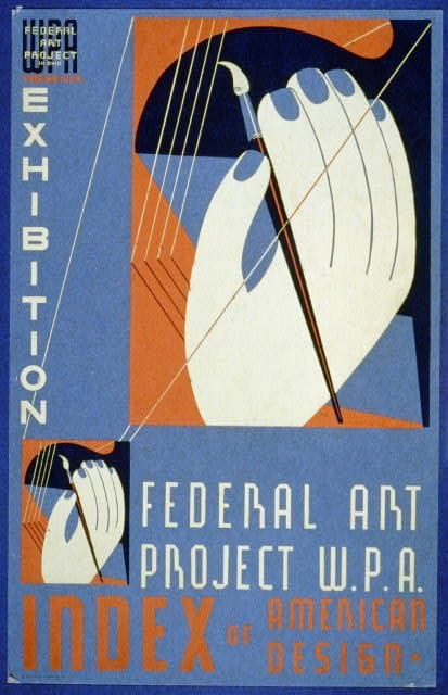 WPA Federal Art Project in Ohio presents exhibition [of] Index of American Design (1936-01-01)
