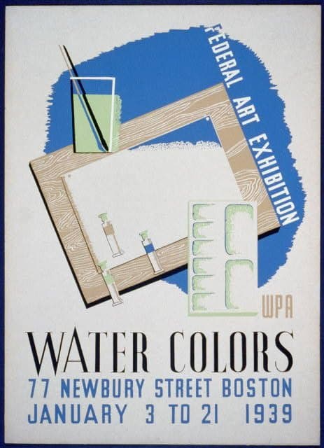 Federal Art exhibition WPA water colors. (1939-01-01)
