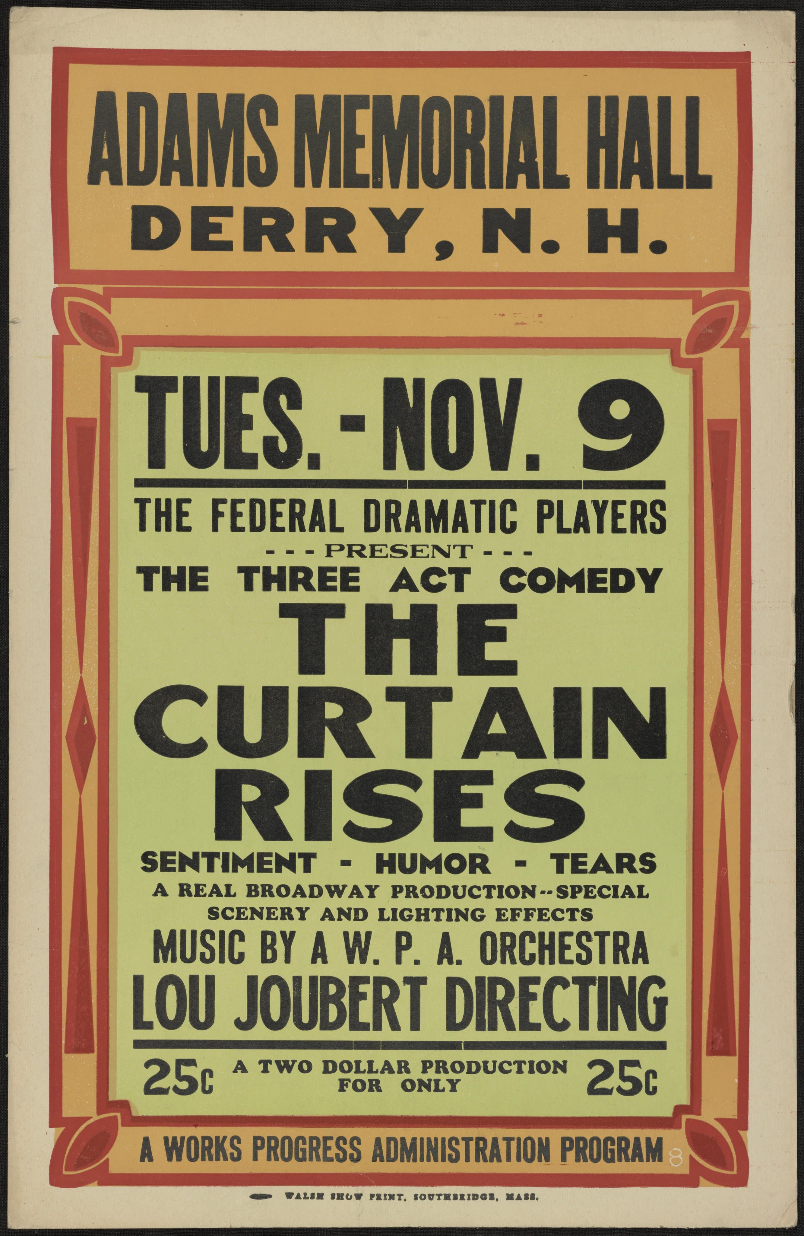 The Curtain Rises (1934)